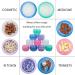 Sonku 10 Pack Small Plastic Travel Containers - TSA Approved Leakproof Mini Cosmetic Jars - 20ml Per Piece - Includes Mini Spatulas - Ideal for Toiletries, Makeup, Cream, Slime - Buy Online on GoSupps.com