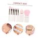 Balacoo Makeup Brush Set - Bronzer Facial Kit Eyeshadow & Travel Sponge - Perfect for Flawless Makeup - Buy Online on GoSupps.com