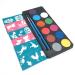 Maydear Kids Face Painting Kit - 12 Color Safe & Non-Toxic Water Based Paint (Matte Finish) - Buy Online on GoSupps.com