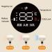 Hair Dryer Rechargeable Blow Dryer w/LED Lights & LCD Display 10000mAh Battery Powered Travel Hair Dryer for Outdoor/Indoor - Buy Online on GoSupps.com