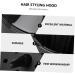 VINTORKY 1pc Hair Styling Hood Hair Styling Tools Hair Dryer Cover Hair Care Product Hair Toppers Abs Black - Buy Online on GoSupps.com