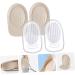 FRCOLOR Gel Heel Cushion Inserts - 2 Pairs Women's Flat Shoe Pads for Snug Fit & Comfort - Soft Insole & Half Pad for All-Day Relief - Buy Online on GoSupps.com