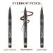 MARIA AYORA Liquid Eyebrow Pencil - Longlasting Waterproof Smudgeproof Brow Tint Pen - Grey Brown (Pack of 2) - Buy Online on GoSupps.com