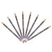 MUSISALY 8pcs Eyebrow Pen Wooden Eyeliner Pencil Eyebrow Pen Pencil 1 count (Pack of 1) Black