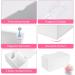 Chengfu Acrylic Magnetic Sanitary Napkin Container - Women's Bathroom Pad Holder for Period Use - White - Buy Online on GoSupps.com