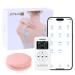 Wireless TENS Unit with APP & Remote - 18 Modes Electronic Muscle Stimulator Deep Tissue Massager for Pain Relief Excellent for Back Shoulder Neck Sciatica Foot Knee and Chronic Pain (Pink)