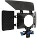 Fotga ABS Plastic Matte Box with 15mm Rail Rod Clamp Sunshade for Camera Cage | Compatible with Canon, Fuijifilm, Panasonic and more - Buy Online on GoSupps.com
