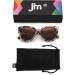 JM Classic Oversized Bifocal Reading Glasses - Stylish Tortoise Cateye Sunglasses for Women +2.0 - Buy Online on GoSupps.com