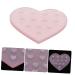 FRCOLOR Eyelash Adhesive Station - 3pcs Lash Glue Holder & Storage Pallet for Extensions - Pink Heart Tray - Buy Online on GoSupps.com