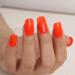 Neon Orange Red Gel Polish 15ml - Bright UV/LED Soak Off Manicure & DIY Nail Art Summer Color GP0084 - Buy Online on GoSupps.com