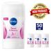 NIVEA Pearl Beauty Stick Deodorant 50ml - Anti-Transpirant - 3 Pack - Buy Online on GoSupps.com
