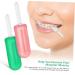 COOLHIYA 6pcs Jaw Training Chewies Handles Silicone Popsicle Chewies Aligner Safe for Braces and Boys and Girls - Buy Online on GoSupps.com
