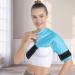 Relief Expert Shoulder Ice Pack - Rotator Cuff Cold Therapy for Injuries - Reusable Gel Cold Pack Wrap - Instant Pain Relief for Bursitis and Swelling - Large Size (Blue) - Buy Online on GoSupps.com