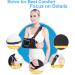 Arm Sling Shoulder Immobilizer - Medical Rotator Cuff Support Brace for Injury Relief | Fits Left & Right Arm | Adjustable Size for Men & Women - Buy Online on GoSupps.com