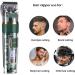 Hair Clippers for Hair Cutting Rechargeable Beard Trimmer Cordless Shaver with Smart Display (Green) - Buy Online on GoSupps.com