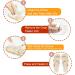 Heel Cushions for Achilles Tendinitis & Plantar Fasciitis | Arch Support Insoles - Gel Heel Pads for Heel Pain (2 Pairs Small Clear - Buy Online on GoSupps.com