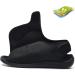 Men's Adjustable Diabetic Slipper Shoes - Wide Fit Fish Mouth Design for Edema, Arthritis, and Swollen Feet - Buy Online on GoSupps.com