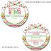 Merry Christmas Hot Cocoa Bomb Sticker Labels - 40 2 Circle Stickers by AmandaCreation - Buy Online on GoSupps.com