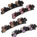 AJTUTUS Sparkling Crystal Stone Braided Hair Clips Multi Clip Hair Barrette Braided Hair Clip for Girls Women - Buy Online on GoSupps.com