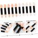 Beavorty 20pcs Makeup Professional Double- End Eyeshadow Makeup Eyeshadow Brush Set Miss M As Shown - Buy Online on GoSupps.com