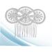MUSISALY Bridal Headdress Tiara Wedding Headpiece Bridal Hair Comb Bride European and American Hairpin - Buy Online on GoSupps.com