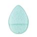 2 pieces/set face sponge-water-drop-shaped cleaning sponges with lanyard face peeling deep pore supplies (random colors)