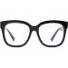 JIM HALO Blue Light Blocking Glasses for Women | Oversized Square Design | Stylish Metal CP Temples in Black | International Shipping Available - Buy Online on GoSupps.com