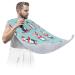 Beard Bib Apron Beard Bib Hair Catcher for Men Shaving and Trimming Non-Stick Waterproof Beard Cape Grooming Cloth Penguin Snowflake
