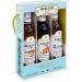 Premium Sugar Free Syrup Gift Set - Caramel, Hazelnut & Vanilla Flavours - 3 x 250ml Bottles for Coffee, Cocktails & More - Buy Online on GoSupps.com