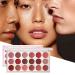 MYUANGO Matte Lipstick & Lip Liner Palette 18 Long-Lasting Colors Waterproof & Non-Stick for International Shipping - Buy Online on GoSupps.com
