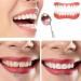 Brigtviee 2 Pairs ClipIn Veneers Teeth Fake Teeth Veneers ClickOn Veneers Teeth Top and Bottom Adjustable Instant Veneers Dentures False Teeth for Covering Imperfect Teeth - Buy Online on GoSupps.com