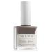 NAILKIND Grey Brown Nail Polish - Nutz - Classic Nail Varnish - Vegan Nail Lacquer + Peta Certified + Cruelty Free - Quick Drying & Long Lasting - Chip Resistant Manicure - 8ml