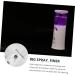 AUTSUPPL 1 Set Hydrating Instrument Portable Humidifiers Face Mini Travel Steamer Hydrating Mister Abs White 12X4.5X4.3cm - Buy Online on GoSupps.com
