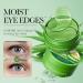Aloe Vera Under Eye Mask - Combat Dark Circles & Puffiness - 60 PCS Collagen Eye Patches for Fine Lines & Wrinkles - Pure Natural Extracts - Buy Online on GoSupps.com