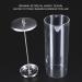 2 Types Disinfection Jar Glass Sterilization Container Sanitizer Glass Manicure Tools for Salon Hairdresser(9 inches) - Buy Online on GoSupps.com