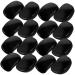 FRCOLOR 20pcs Hair Dye Earmuffs Shower Cap Disposable Ear Protection Earbuds Hair Shower Cap Ear Shower Cap Shower Shield Ear Covers for Shower Ear Protection Salon Ear Caps for Shower Set