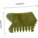 Frcolor Xiuyan-Jade Massage Tools Set - 4 Piece Gua Sha Combs & Plates for Back Body & Head Massage | International Shipping Available - Buy Online on GoSupps.com