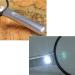 Magnifying Glasses Educational Hobby Magnifiers Non-Slip Lightweight Hand-Held Magnifying Glass with Light (10 / 20X) to Identify High-Definition Designed for The Elderly Students Comfortable - Buy Online on GoSupps.com