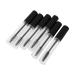 TOVINANNA 6pcs Eyelash Brush Tube Mascara Tubes with Wands Empty oil for Eyelashes Eyelash Tube Black