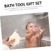 Buy 5 Sets Bath Accessories - Bath Scrubber Gloves & Body Clean Tools for Ultimate Relaxation - Buy Online on GoSupps.com