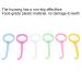 Aligner Remover Tool - 6 Pack Food Grade Plastic Oral Care Accessories in Vibrant Colors - Buy Online on GoSupps.com