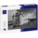 Lais Puzzle Caerlaverock Castle Dumfries and Galloway Scotland in black and white 500 pieces