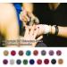 dijiusidy Nail Art Crushed Glass Stones Irregular Glitter Crystal Fragment DIY Rhinestone Fillers Mobile Phone Jewelry Making Electroplating AB - Buy Online on GoSupps.com