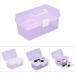 Multifunctional Nail Art Storage Case | 3-in-1 Makeup & Manicure Organizer Small Cosmetic Tools Container - Buy Online on GoSupps.com