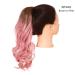 Buy Shadow Curly Ponytail Extensions - 18 Afro Clip-In Synthetic Hair Piece - Blonde Pink Wavy Wig for International Shipping - Buy Online on GoSupps.com