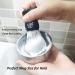 Echolly 4pcs Premium Shaving Brush Set with Stainless Steel Stand and Bowl - Ideal Wet Shaving Kit for Men and Fathers - Buy Online on GoSupps.com