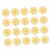 Zerodeko 150 Pcs Christmas Candy Decorations Christmas Sto Christmas Garland Decorations Hanging Diy Jewelry Candy Christmas Ornaments Peppermint Decor Christmas Tree Acrylic Light Post Yellowx3pcs 2.2X2.2X0.5cmx3pcs