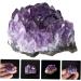 FOMIYES 6 Pcs Natural Crystal Cluster Crystal Stone Adorn Accessories Amethyst Cluster Natural Minerals - Buy Online on GoSupps.com