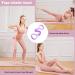 Miranck Yoga Sticks Posture Pole Corrector with Resistance Band | Adjustable Length 60-90cm | Yoga Stretching Tool for Adult and Child | Retractable Design - Buy Online on GoSupps.com