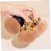 FRCOLOR Fluffy and Soft Makeup Brush Blush Brush Travel Makeup Brushes Travel Powder Brush Setting Powder Brush Cosmetic Brush Makeup Tools Brush for Powder Foundation Makeup Brush Travel 8.50X7.00X7.00CM Golden - Buy Online on GoSupps.com